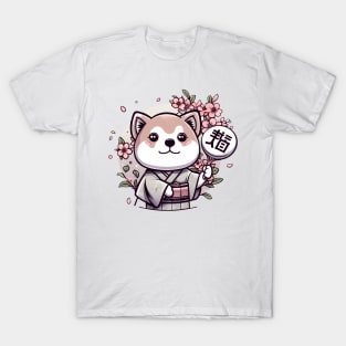 Shiba Inu kimono japanese culture T-Shirt